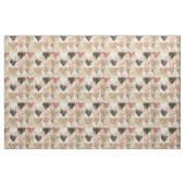 Shabby Chic Collage Hearts Stoff (Fat Quarter (45,7 x 55,9 cm))