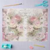 Shabby Chic Collage Series Design 1 Seidenpapier (Basteln)