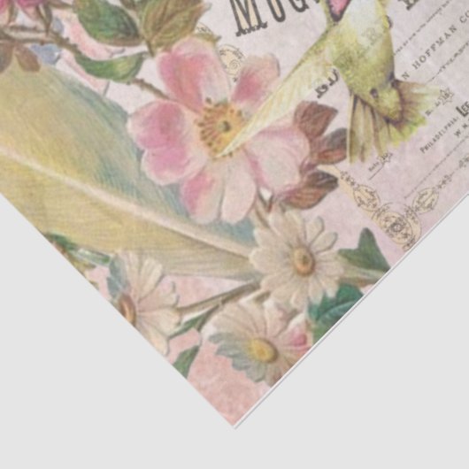 Shabby Chic Collage Series Design 5 Seidenpapier (Ausschnitt)