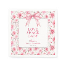 Shabby Chic Coquette Pink Liebe Shack Babydusche
