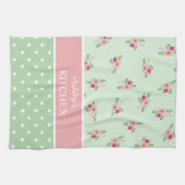 Shabby Chic Country Floral Geschirrtuch (Horizontal)