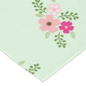 Shabby Chic Country Floral Tablette Kurzer Tischläufer (Ecke)