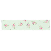 Shabby Chic Country Floral Tablette Kurzer Tischläufer (Horizontal)