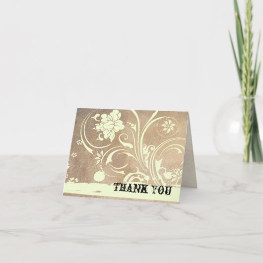 Shabby Chic Danke (Vorderseite)