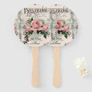 Shabby Chic, Decopage, viktorianisch, französisch Fächer