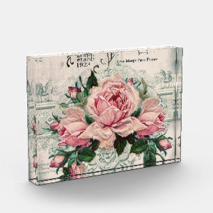 Shabby Chic, Decopage, viktorianisch, französisch  Fotoblock