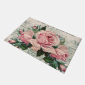 Shabby Chic, Decopage, viktorianisch, französisch Fußmatte (Schrägansicht)