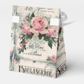 Shabby Chic, Decopage, viktorianisch, französisch  Geschenkschachtel (Rückseite)