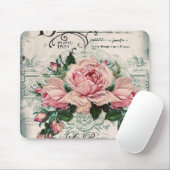 Shabby Chic, Decopage, viktorianisch, französisch  Mousepad (Mit Mouse)