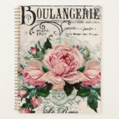 Shabby Chic, Decopage, viktorianisch, französisch Planer (Vorderseite)