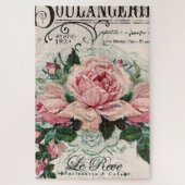 Shabby Chic, Decopage, viktorianisch, französisch  Puzzle (Vertikal)