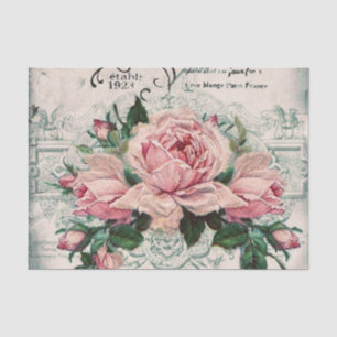 Shabby Chic, Decopage, viktorianisch, französisch  Seidenpapier