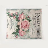 Shabby Chic, Decopage, viktorianisch, französisch Wandteppich (Vorderseite (Horizontal))