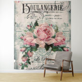 Shabby Chic, Decopage, viktorianisch, französisch Wandteppich (Beispiel)