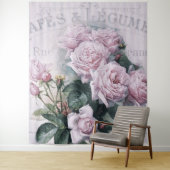 Shabby Chic, Decopage, viktorianisch, französisch  Wandteppich (Beispiel)