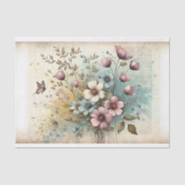 Shabby Chic Decoupage Seidenpapier