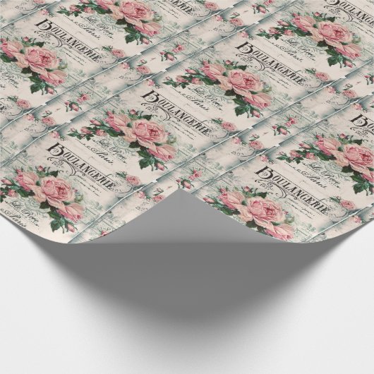shabby chic, decoupage, victorian, french chic, pa geschenkpapier (Ecke)