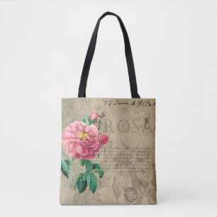 Shabby Chic der Vintagen Rose Tasche