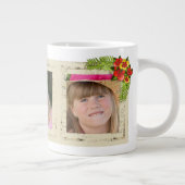 Shabby Chic Drei Foto Spezielle Tasse (Rechts)