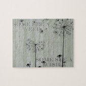 Shabby Chic einige sehen ein Unkraut, manche sehen Puzzle (Horizontal)