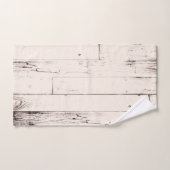 Shabby Chic Elfenbeinholz Rustikaler Bauernhof Badhandtuch Set (Handtuch)