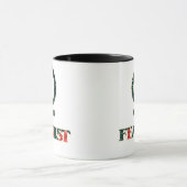 Shabby Chic Feminist Tasse (Zentrum)