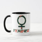 Shabby Chic Feminist Tasse (Links)