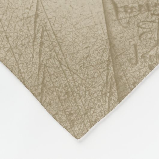 Shabby Chic - Fleece-Decke Fleecedecke (Ecke)