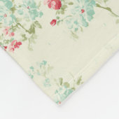 Shabby Chic Fleecedecke (Ecke)