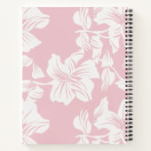 Shabby chic floral custom name notizblock (Rückseite)