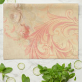 Shabby Chic Floral Kitchtuch Handtuch (Gefaltet)