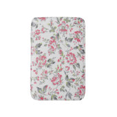 Shabby Chic Floral Rose Muster Badematte (Vorderseite Vertikal)