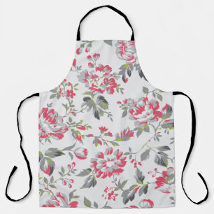 Shabby Chic Floral Rose Muster Schürze