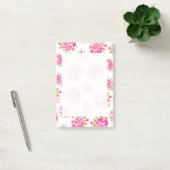 Shabby Chic Floral Rose Post-it Klebezettel (Büro)