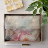 Shabby Chic Floral Watercolor Bluebird Decoupage Seidenpapier (Geschenk)