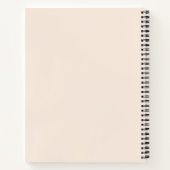 Shabby Chic Florales Badezimmer Notizblock (Rückseite)