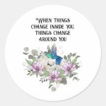 Shabby chic flowers art and selflove quote