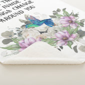 Shabby chic flowers art and selflove quote sherpadecke (3/4)