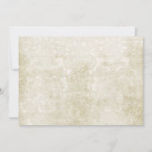 Shabby Chic Foto Graduation Party Einladung (Rückseite)