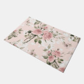 Shabby Chic, französisch chisch, Vintag, blumenrei Fußmatte (Schrägansicht)