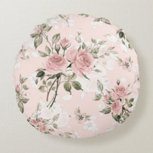 Shabby Chic, französischer Chic, Vintag, mit Rundes Kissen