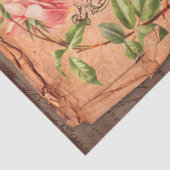 Shabby Chic für Vintage Beschriftungen/Anschlagwer Seidenpapier (Detail)