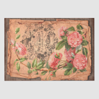Shabby Chic für Vintage Beschriftungen/Anschlagwer Seidenpapier