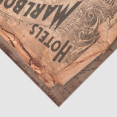 Shabby Chic für Vintage Beschriftungen/Anschlagwer Seidenpapier (Detail)