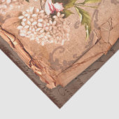 Shabby Chic für Vintage Beschriftungen/Anschlagwer Seidenpapier (Detail)