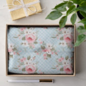 Shabby Chic für weiche Rose Seidenpapier (Geschenk)