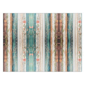 Shabby Chic gemischte Muster Tischdecke (Vorderseite (Horizontal))