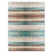 Shabby Chic gemischte Muster Tischdecke (Vorderseite)