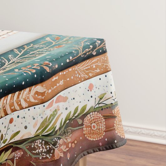 Shabby Chic gemischte Muster Tischdecke (Beispiel)