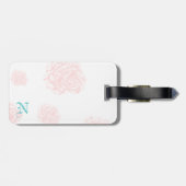 Shabby Chic Gepäckmarke Gepäckanhänger (Rückseite horizontal)